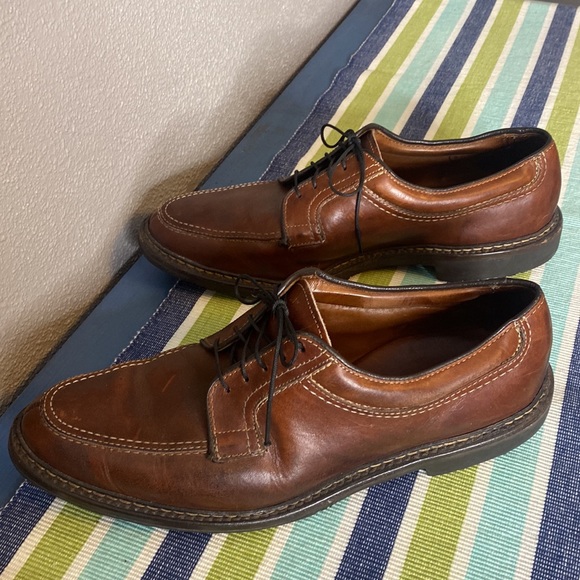 Allen Edmunds | Brown Leather Derby Dress Shoes | Size 11.5